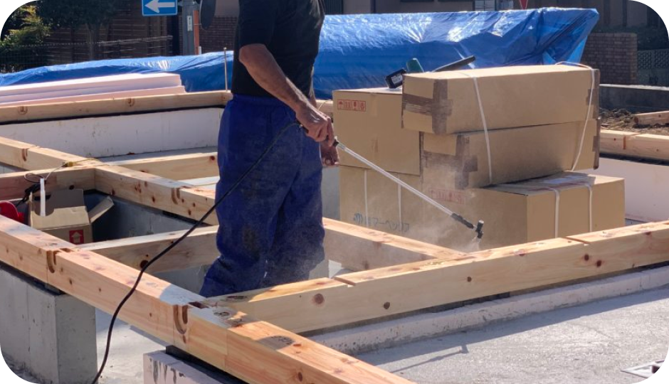 シロアリ対策①